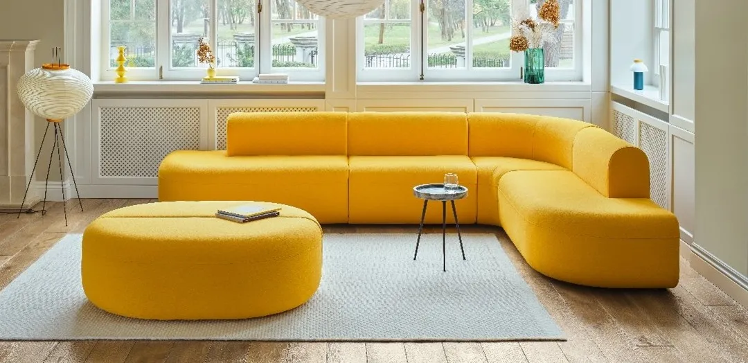 KOLOR mÓwi! - Żółty we wnętrzach